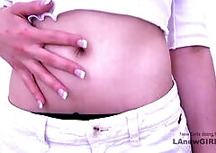 She is a cute blonde with blue eyes Even though she likes a lot sucking a big cock she definitely knows how to handle it with her feet