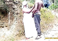 Aged big beautiful woman domina have a fun BigDick Hardcore village road sex during evangelism days