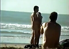 Str8 big dick on beach (Big Daddy)