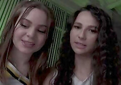 21yo anal cheerleader screwed in POV 3way previous to ATM BJ