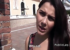 Busty Italian Student 18+ Fucked In Public Park Pov - Valentina Nappi