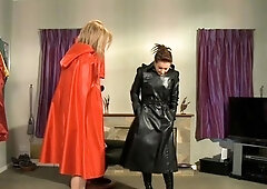 Femdom fetish strap porno