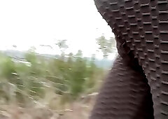 Part 1: I went on for a walk to a place that I like. Then it turned into a HORNY HIKE!!!