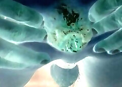 Blue Alien Avatar Fantasy Anal & cum