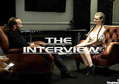 Gangbang Creampie 295 Interview , Scene #01