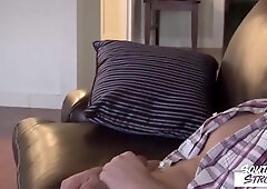 SOUTHERNSTROKES Platinum-Blonde First-Timer Connor Milks Man Meat Solo