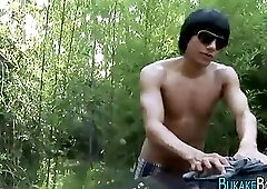 Latin teen twinks suck each other in 69