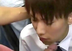 Arab Empty's His Balls in the Metro - Rebeu se fait vider les couilles dans