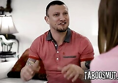 Brunette hair Teen Banged Doggy position By A Stranger