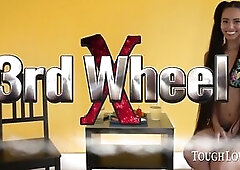 TOUGHLOVEX 3rd wheel with large ass Andreina Deluxe