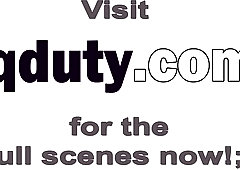 Queer fellow gets jaws and sphincter crammed in three way