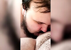 Closeup of Sucking on FTM