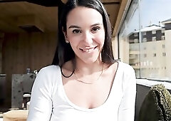 Hard fast bang in romantic holiday leads unexpected large load vaginal creampie