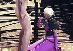 darksome elf and human dong