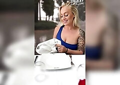 The Merely Way To Spend A Rainy Day Is With Elana Bunnz