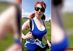 British milf, mature, huge-titted