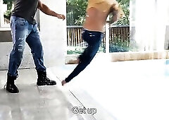 Dominate and ram tight hole