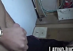 Handsome blonde Jake bends over to get his ass bred hard by my swollen boner