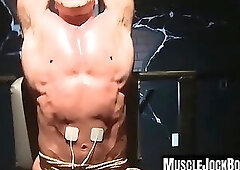 Nick Moretti ropes Tyler Saint and binds his balls