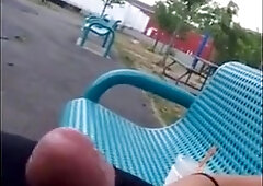 He jerks off in public 3