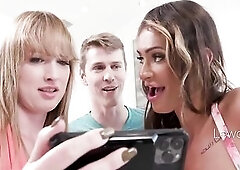 2 Trans Angels Entice And Double Team One Stud - Blake Fascinating, Sage Roux, Victoria Grant