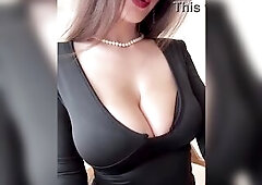 My wench neighbours with huge melons