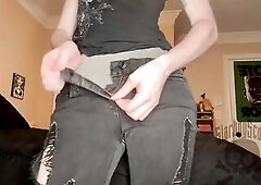 Goth Male Tries Fresh Toy - Trailer