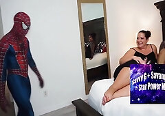 The Surprise: A Night To Remember Reverse Gangbang With Spider Man, Hollee Huntress And Savanna Star