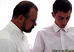 Mormon gets ass fingered