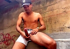 Handjob, gay cum, gay work