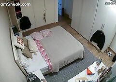 IPCAM - Milf getting ready for bed