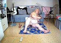 Curvy mother-in-law Zona901 uses sex toys to pleasure her big tits and hairy pussy