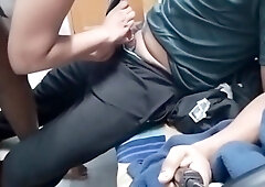 Desi Horny Couple Fucking On Couch - Day 1 Uncut Video