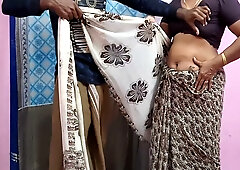 Mature Indian woman submits to commanding lover on a straw mat
