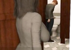 Project hotwife - gameplay - roleplay - office tease and doctor checkup part 1