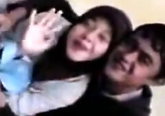 Arab Couple's Public Display of Affection in Indonesia