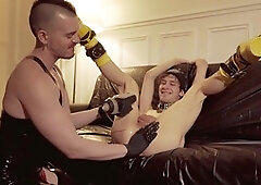 Rose bud, gay hardcore fisting, deep penetration