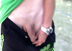 Seducing Sporty Jocks on a Warm Day