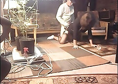 femboy crossdressing faggot gets whats she deserves