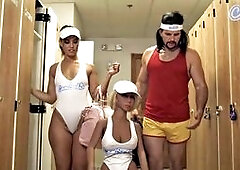 Hot Threesome With Big Ass MILF And Sex Doll