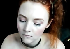 Busty Canadian MILF Drinks Her Own Milk on Webcam