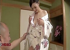 Miria Hazuki's Intense Top-Notch Asian Threesome with Younger Lovers' Juicy Cocks