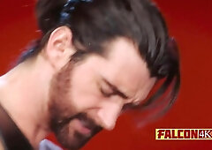 BONDAGE & DISCIPLINE folks demonstrating how to poke like real studs