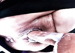 MAMMA’s Cunt Screw Practice Session Taking Large Dick From Her Beloved Toy