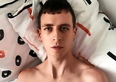 Drill My Hole - Twink boy Cain masturbation video