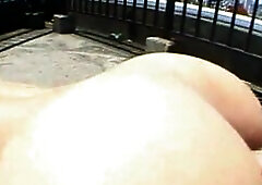 Japanese Bitch strip off her clothes showing her natural tits and pussy. The guy licking her pussy and fingering it. She fucking hardcore on top and c