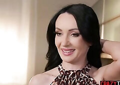 Tiny mother I'd like to fuck enjoys hardcore butt drilling and boyfriend watering her flower