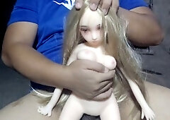 Doll, nezuko, up close creampie