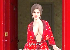 Steamy stepmother and hot aunt invite you in for a wild time