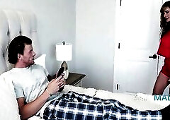 Oops Walked Into Stepmom Watching ANAL PORN - Sofie Marie - AnalMadre